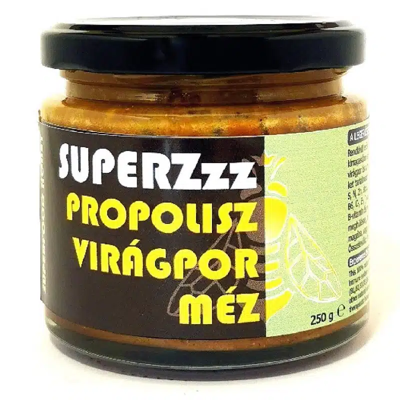 Mézzz SUPERZzz Natúr - mézkészítmény - 250g Mézzz SUPERZzz Natúr - mézkészítmény - 250g