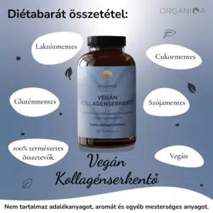 Organiqa Vegán Kollagénserkentő kapszula - 60db - Image 3