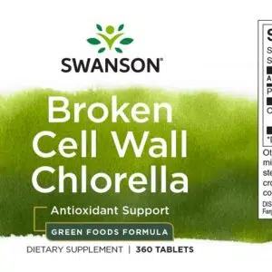 Swanson Chlorella alga tabletta - 360 Swanson Chlorella alga tabletta - 360