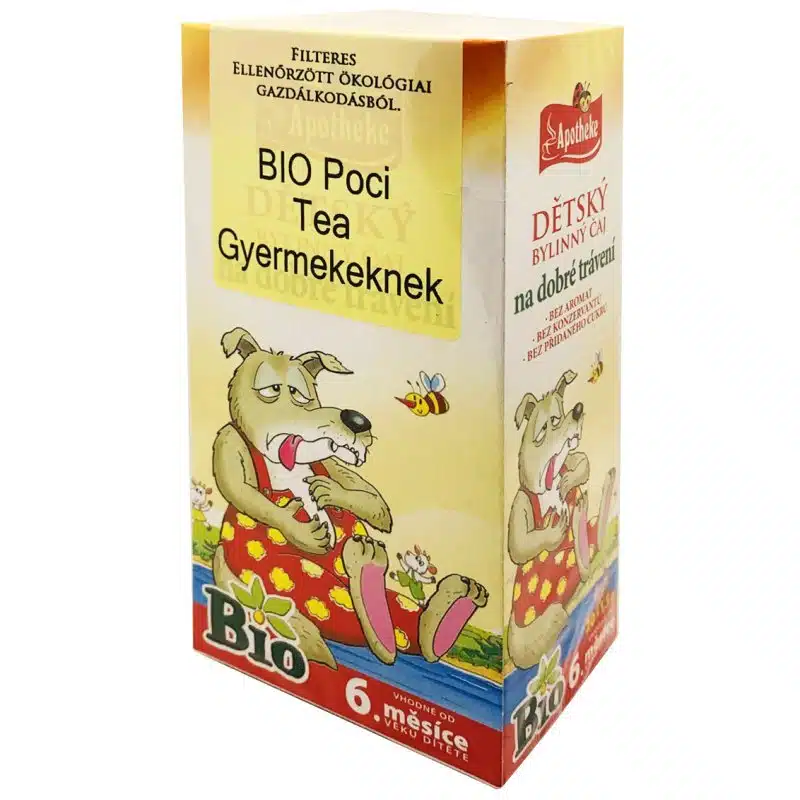 Apotheke Bio Poci Herbal tea gyermekeknek - 20 filter Apotheke Bio Poci Herbal tea gyermekeknek - 20 filter