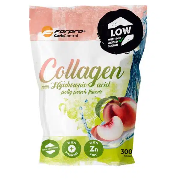 Forpro Low Carb Collagen Hyaluronsavval-Barack - 300g Forpro Low Carb Collagen Hyaluronsavval-Barack - 300g