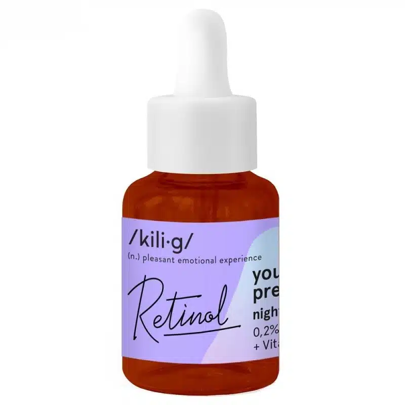 Kili.g Éjszakai Arcszérum Retinollal - 30ml Kili.g Éjszakai Arcszérum Retinollal - 30ml