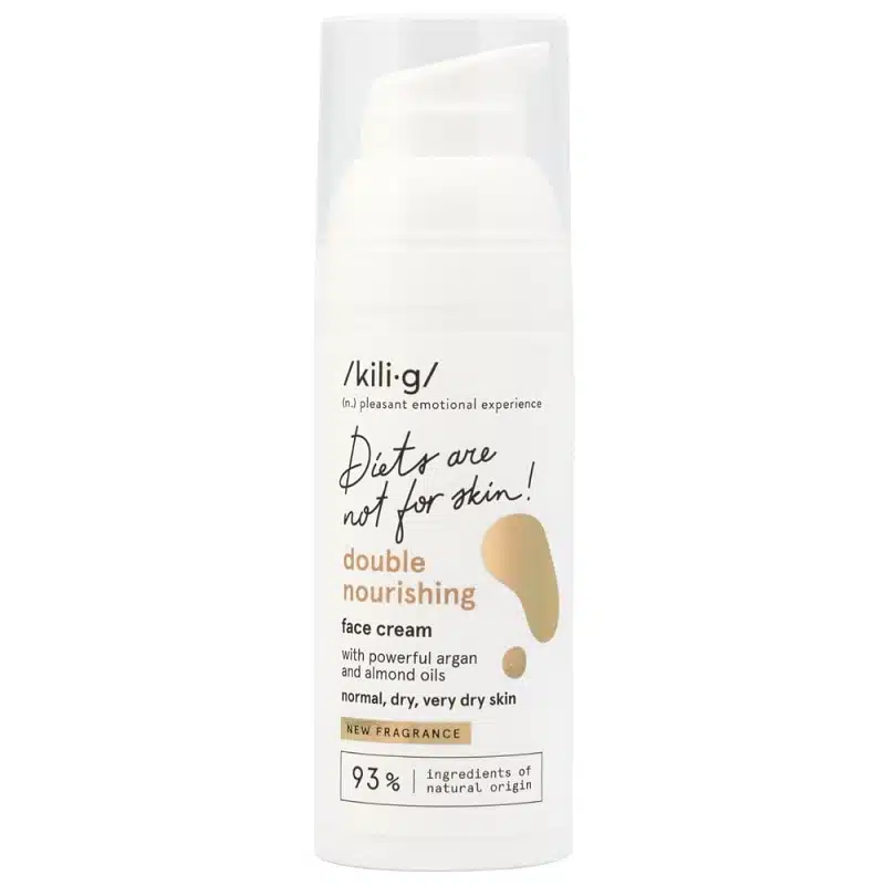 Kili.g Tápláló arckrém argán- és mandulaolajjal - 50ml Kili.g Tápláló arckrém argán- és mandulaolajjal - 50ml