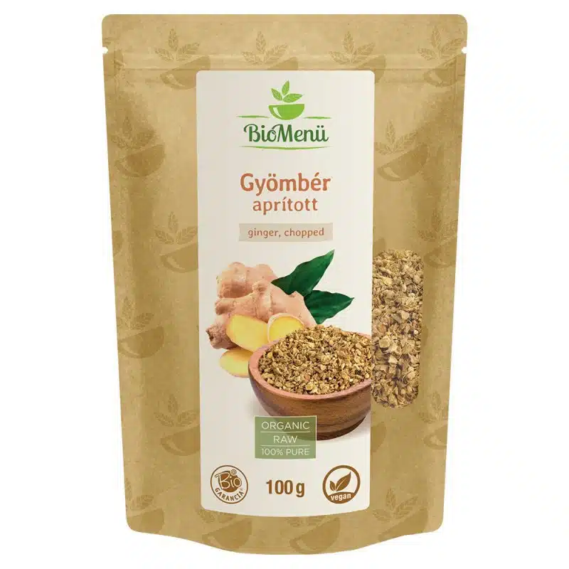 Biomenü Bio Gyömbér aprított - 100g Biomenü Bio Gyömbér aprított - 100g
