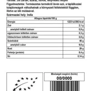 Biomenü Bio Gyömbér aprított - 100g - Image 3 Biomenü Bio Gyömbér aprított - 100g - Image 3