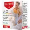 Dr. Herz A-Z 50+ Multivitamin Komplex kapszula - 60db