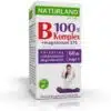 Naturland B 100% komplex + Magnézium kapszula - 60db
