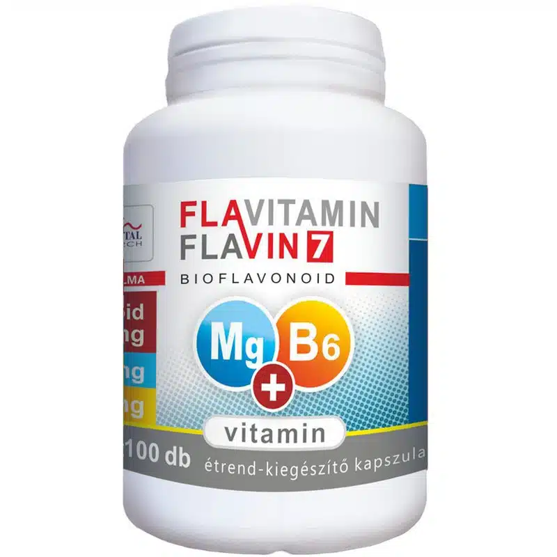Vita Crystal Flavitamin Magnézium+B6-vitamin kapszula - 100db Vita Crystal Flavitamin Magnézium+B6-vitamin kapszula - 100db