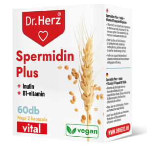 Dr. Herz Spermidin PLUS+Inulin+B1-vitamin kapszula - 60db