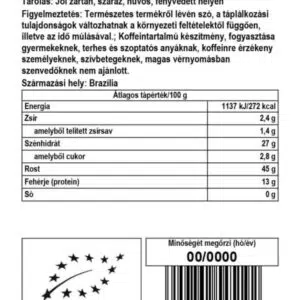 Biomenü Bio Yerba Mate aprított tealevél - 125g - Image 3