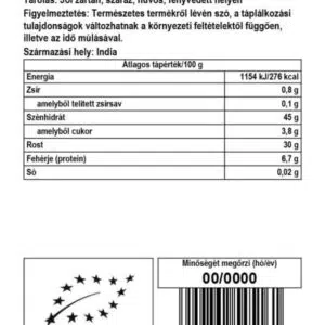 Biomenü Bio kurkuma aprított - 125g - Image 3
