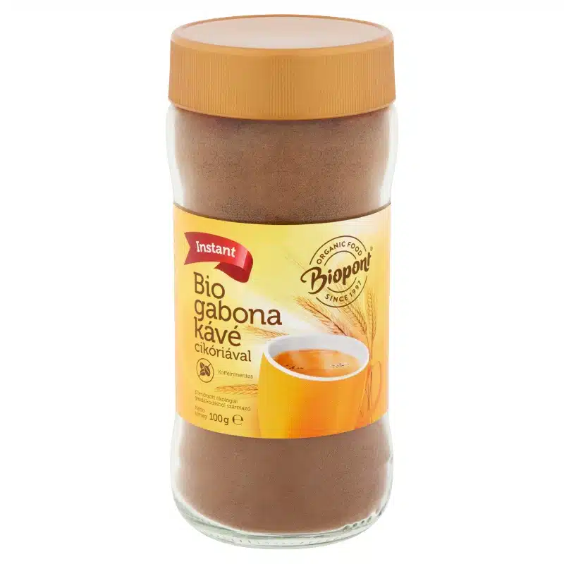 Biopont Bio Gabona kávé cikóriával, instant - 100g Biopont Bio Gabona kávé cikóriával, instant - 100g