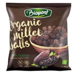 Biopont Extrudált kölesgolyó kakaós - 60g