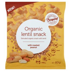 Biopont Extrudált lencse, földimogyoróval (gluténmentes) - 60g