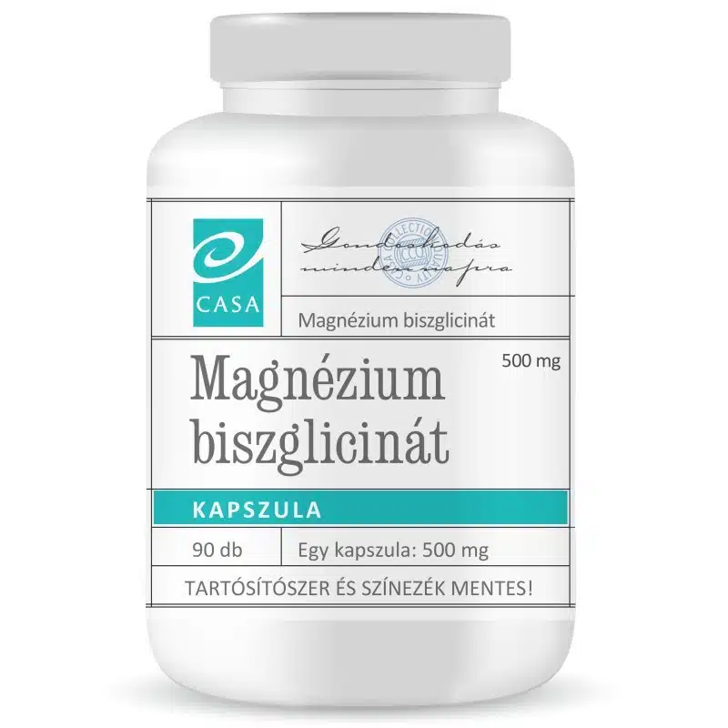 Casa Magnézium Biszglicinát kapszula - 90db Casa Magnézium Biszglicinát kapszula - 90db