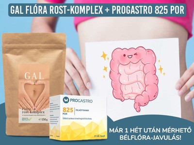 GAL Flóra Rost-komplex + Progastro 825 por – 150g+31db