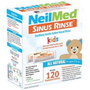 NeilMed Sinus Rinse utántöltő tasakok gyerek orrmosó szetthez - 120db