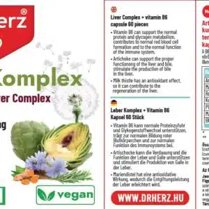 Dr. Herz Máj komplex kapszula - 60db
