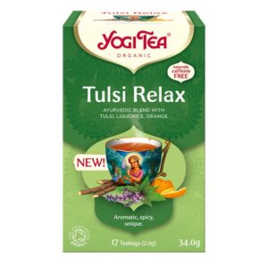 Yogi Bio Relax Tulsi nyugtató tea - 17 filter