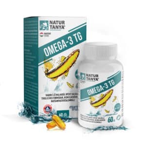 Natur Tanya Omega-3 TG - Vadvízi halolaj kapszula - 60db Natur Tanya Omega-3 TG - Vadvízi halolaj kapszula - 60db