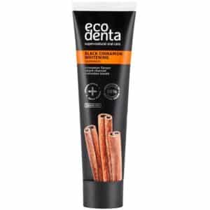 Ecodenta Fehérítő fogkrém szénnel és fahéjjal - 100ml