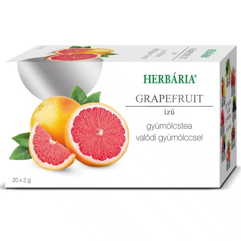 Herbária Gyümölcstea grapefruit - 20 filter Herbária Gyümölcstea grapefruit - 20 filter