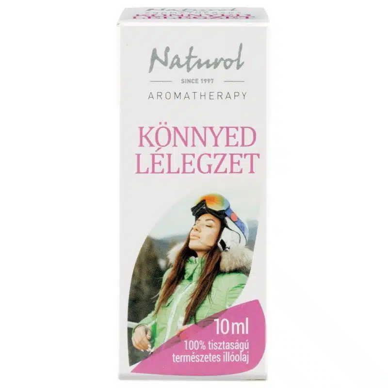 Naturol Könnyed lélegzet illóolaj keverék - 10ml Naturol Könnyed lélegzet illóolaj keverék - 10ml