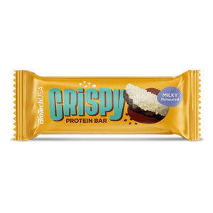 BioTech USA Crispy Protein Bar milky szelet - 40g