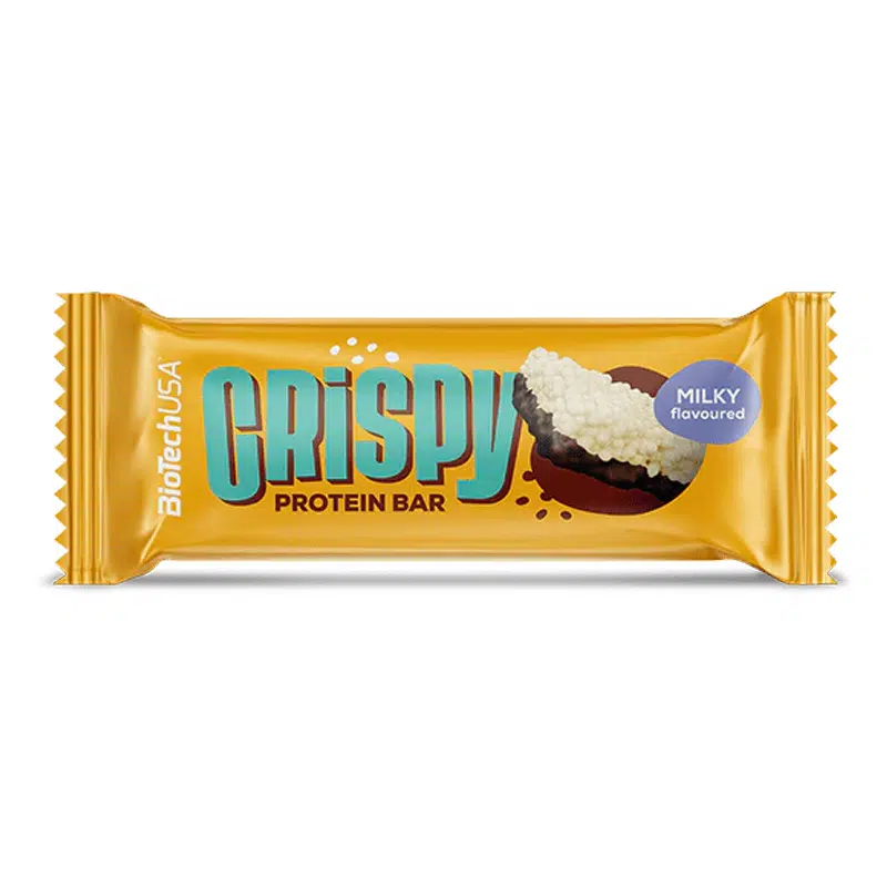 BioTech USA Crispy Protein Bar milky szelet - 40g BioTech USA Crispy Protein Bar milky szelet - 40g