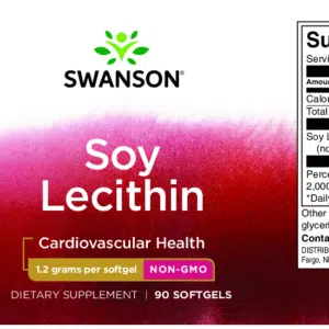 Swanson Szója Lecitin lágyzselatin kapszula - 90db