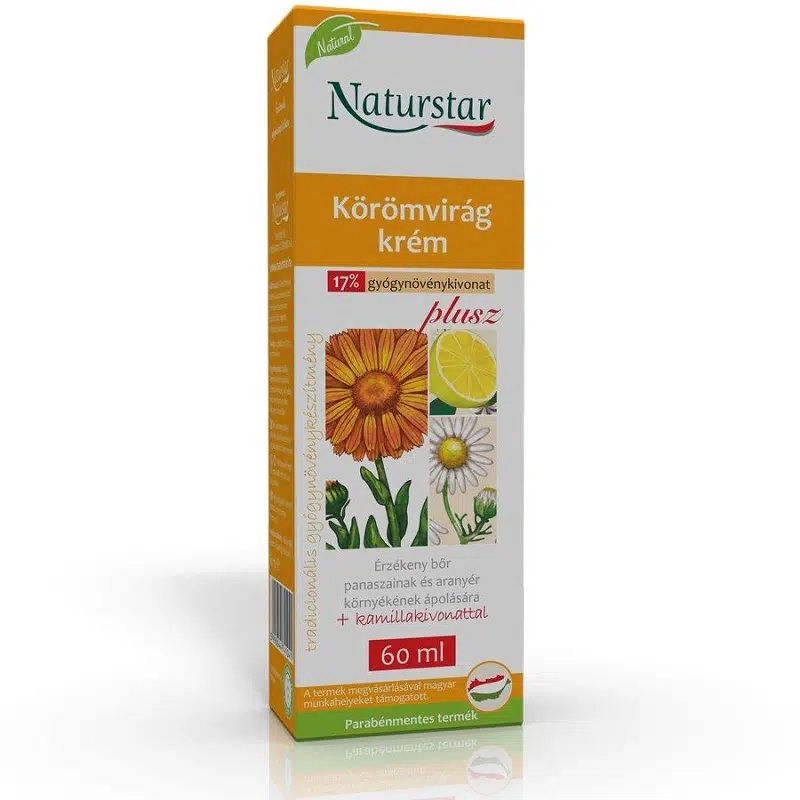 Naturstar Körömvirág krém Plus - 60ml Naturstar Körömvirág krém Plus - 60ml