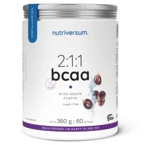 Nutriversum FLOW-2:1:1 BCAA kék szőlő sugar free - 360g