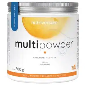 Nutriversum Multi Powder narancs ízű italpor - 300g