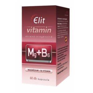 Vita Crystal E-lit Vitamin - Magnézium + B6-vitamin kapszula - 60db