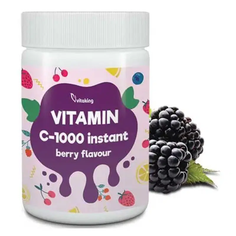 Vitaking Instant Supreme C-vitamin 1000mg szeder ízű italpor - 150g Vitaking Instant Supreme C-vitamin 1000mg szeder ízű italpor - 150g