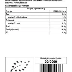 Biomenü Bio Chia fehérje - 250g - Image 2 Biomenü Bio Chia fehérje - 250g - Image 2