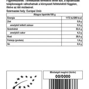 Biomenü Bio Fekete törpeberkenye por - 125g - Image 2 Biomenü Bio Fekete törpeberkenye por - 125g - Image 2