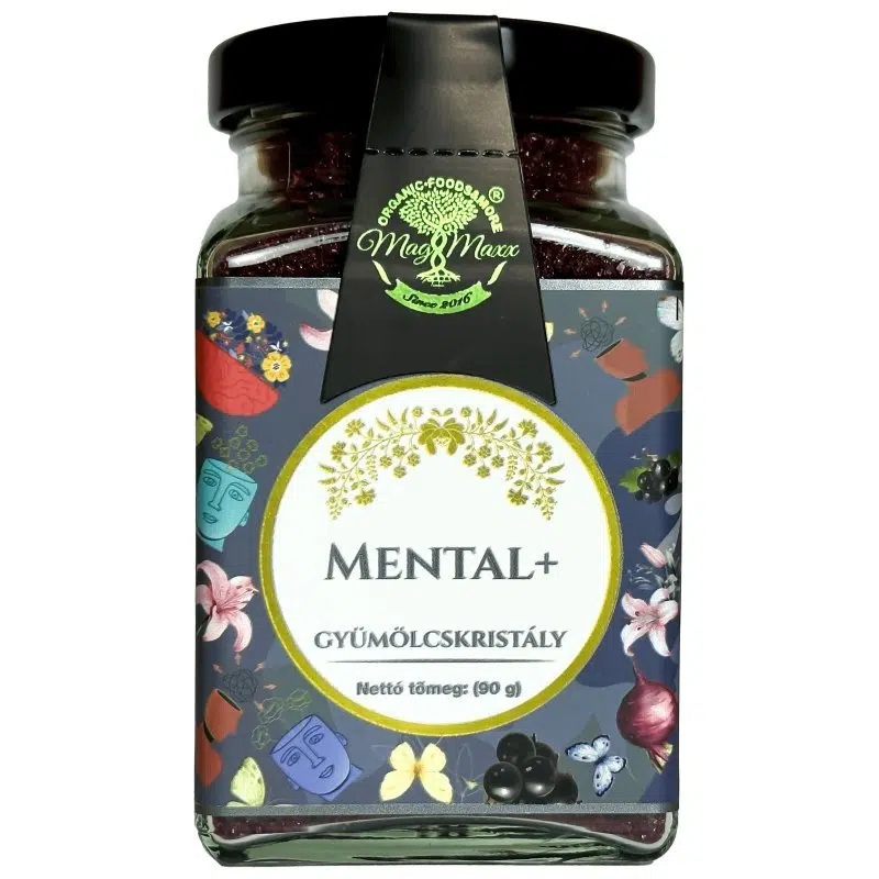 MagMaxx Mental+ gyümölcskristály - 90g MagMaxx Mental+ gyümölcskristály - 90g