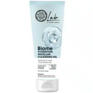 Natura Siberica Lab Biome Hidratáló Micellás tisztító gél Hialuronsav + B5 provitamin - 140ml