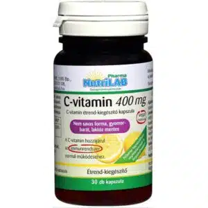 Nutrilab C-vitamin 400mg kapszula - 30db