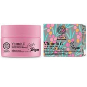 Oblepikha C-Berrica Lumineszcencia Éjszakai arckrém C-vitaminnal - 50ml