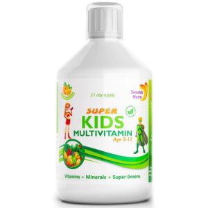 Swedish Nutra Super Kids folyékony multivitamin gyerekeknek - 500ml