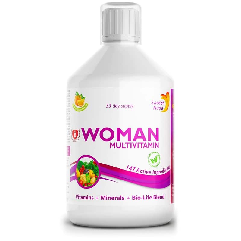 Swedish Nutra Woman folyékony multivitamin nőknek - 500ml Swedish Nutra Woman folyékony multivitamin nőknek - 500ml