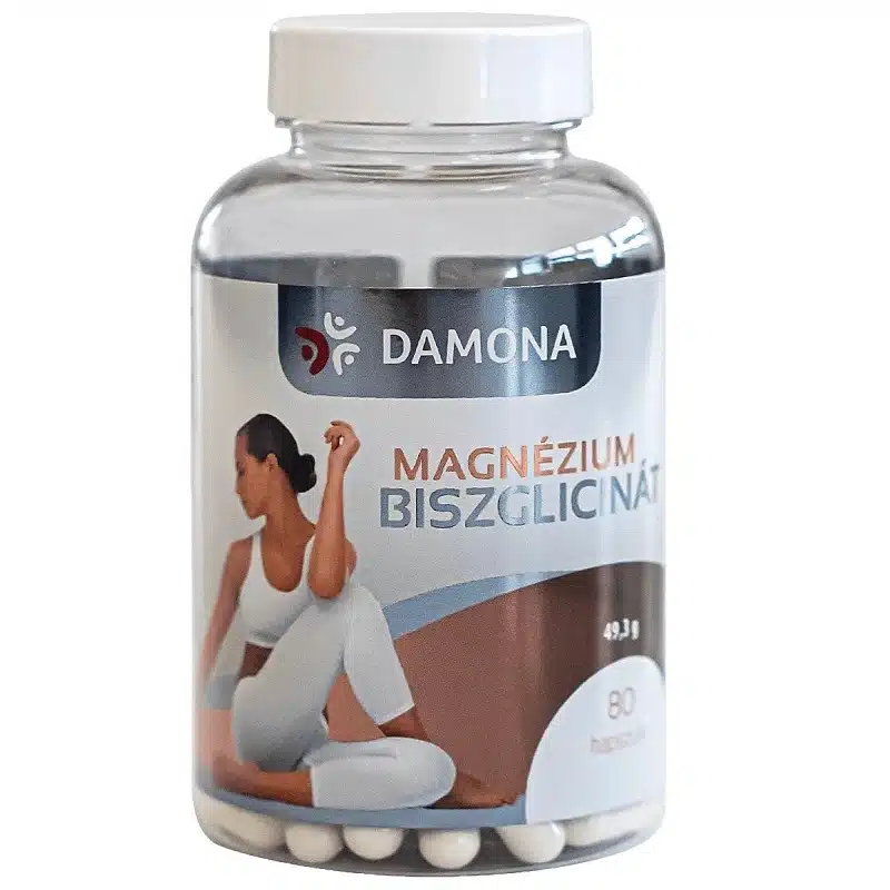Damona Magnézium Biszglicinát kapszula - 80db Damona Magnézium Biszglicinát kapszula - 80db