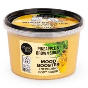 Organic Shop Energetizáló testradír ananásszal és barna cukorral