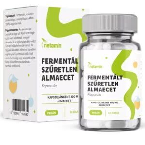 Netamin Fermentált Szűretlen Almaecet kapszula - 60db