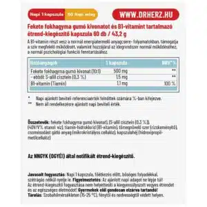 Dr. Herz Fekete Fokhagyma kapszula