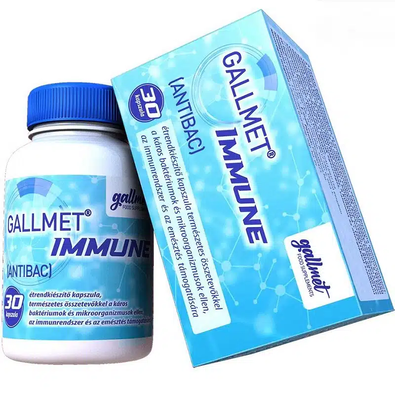 Gallmet-IMMUNE (AntiBac) kapszula - 30db Gallmet-IMMUNE (AntiBac) kapszula - 30db