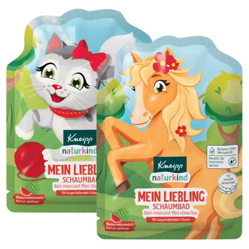 Kneipp Kis kedvencem - színes habfürdő (cicás vagy pónis grafikával) - 40ml Kneipp Kis kedvencem - színes habfürdő (cicás vagy pónis grafikával) - 40ml