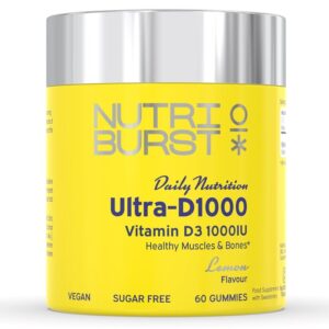 Nutriburst Ultra-D1000 gumivitamin - 60db